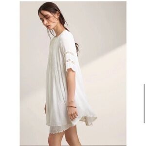 NWT Aritzia Wilfred Sonera Dress White Size 2